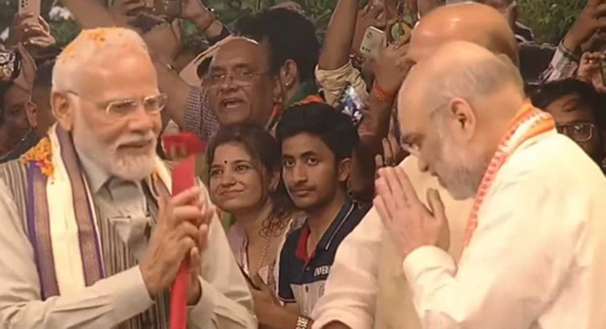 सीईसी की बैठक में शामिल होने के लिए पीएम मोदी पहुंचे भाजपा मुख्यालय